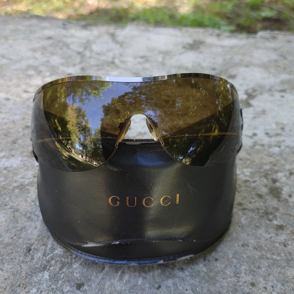 Gucci DB Gold Wrap Eyewear - Picture 1 of 3